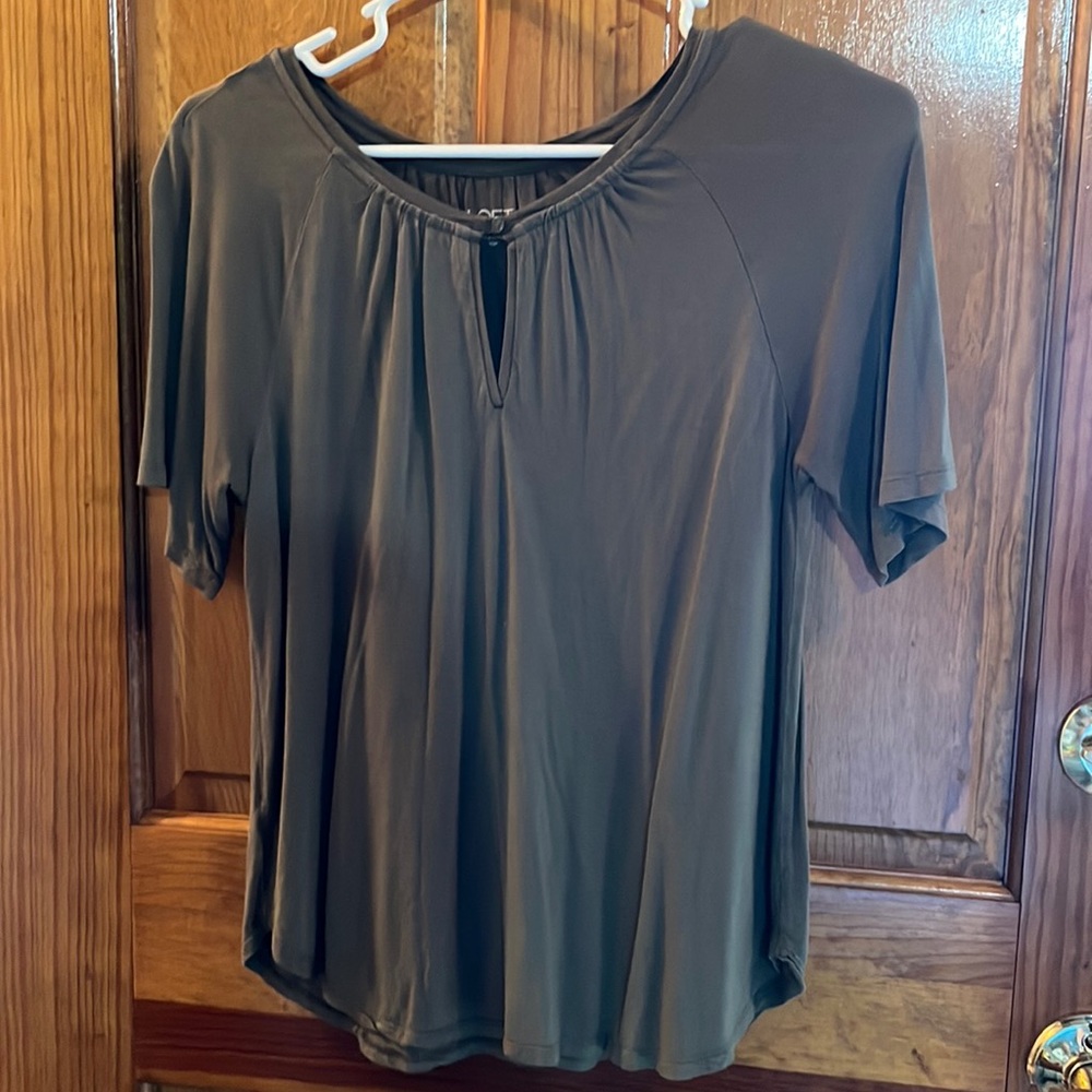 Loft Outlet Green Top Size XSP